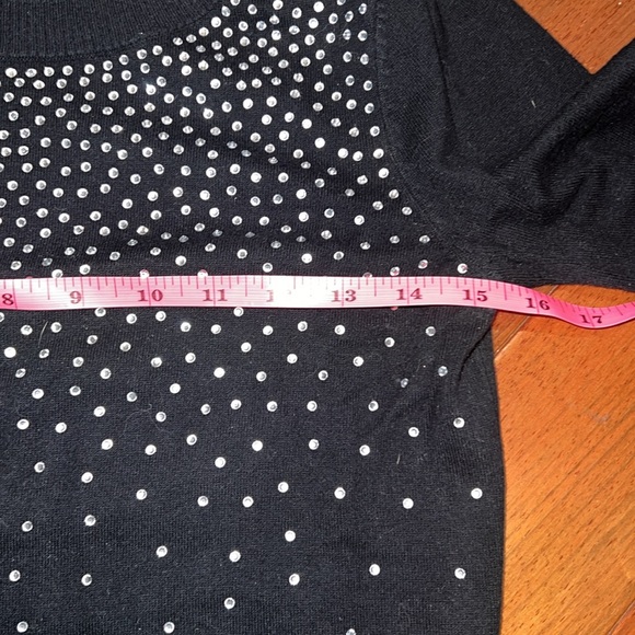 Express Rhinestone Sweater 🖤💎 - Picture 6 of 7